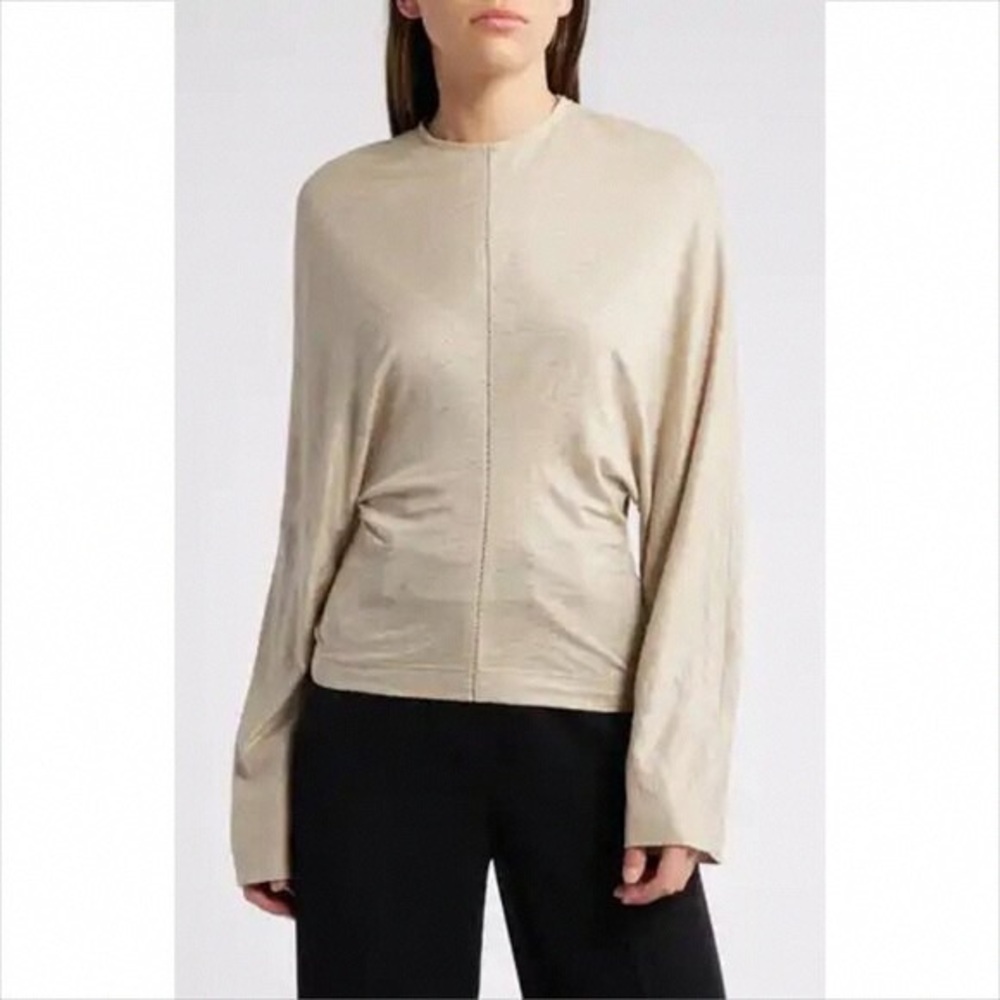 Faithfull the Brand Cream Long Sleeve Top
